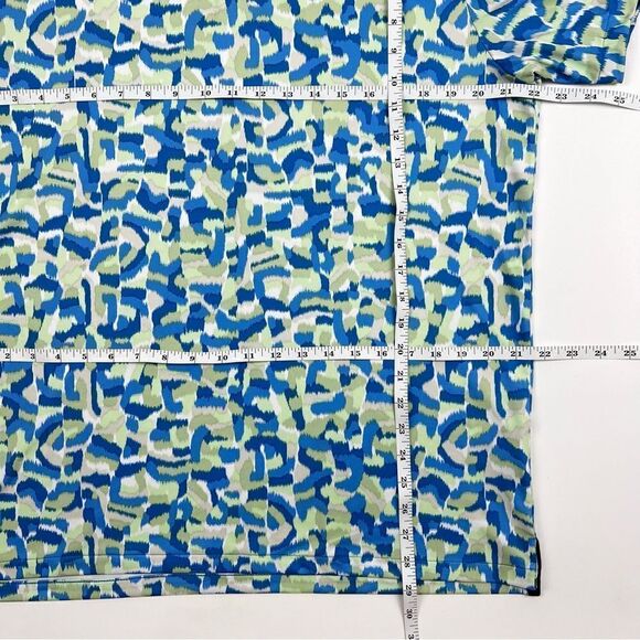 NIKE GOLF TOUR DRI-FIT CONFETTI PRINT POLO SHIRT Size Medium - Picture 11 of 11